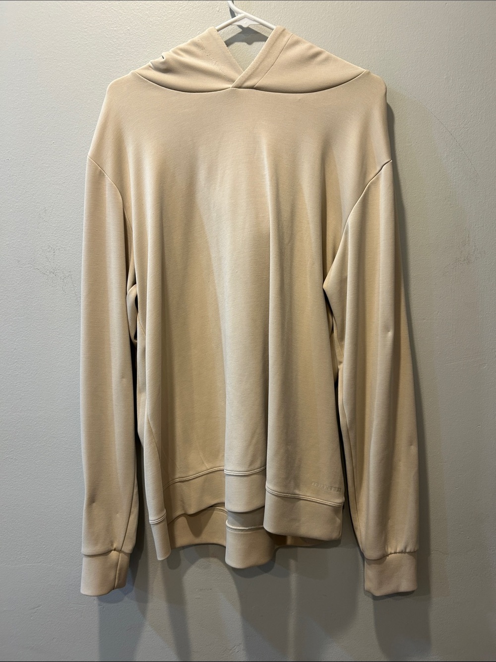 7 Diamonds Men's Hooded Pullover - Taupe Beige